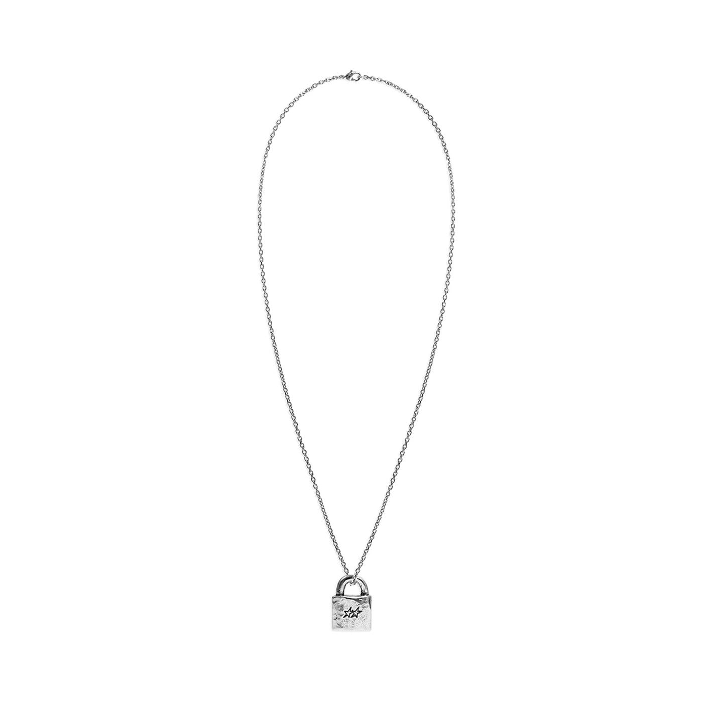 TwoJeys Closed Necklace Silver  - LOCK002