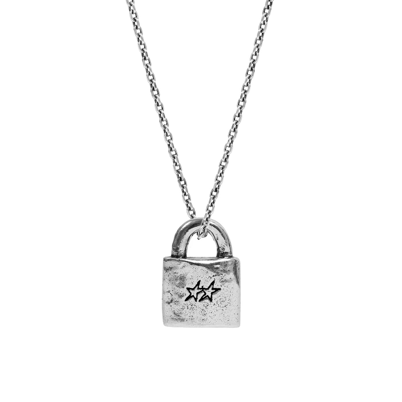 TwoJeys Closed Necklace Silver  - LOCK002