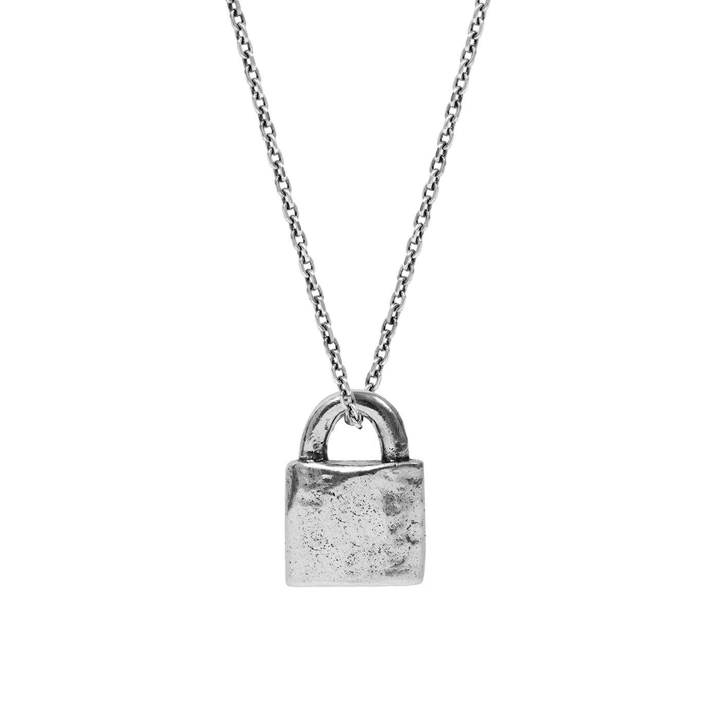 TwoJeys Closed Necklace Silver  - LOCK002
