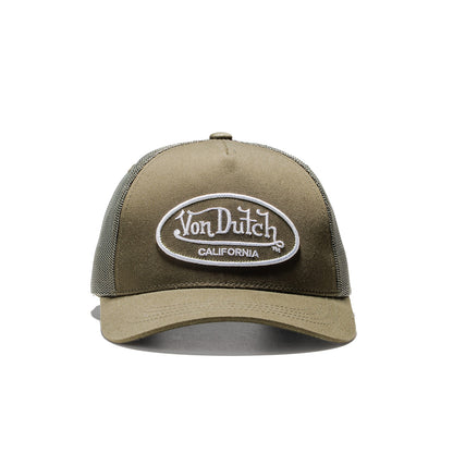 Von Dutch Trucker Cap Olive Green  - LOF-B23