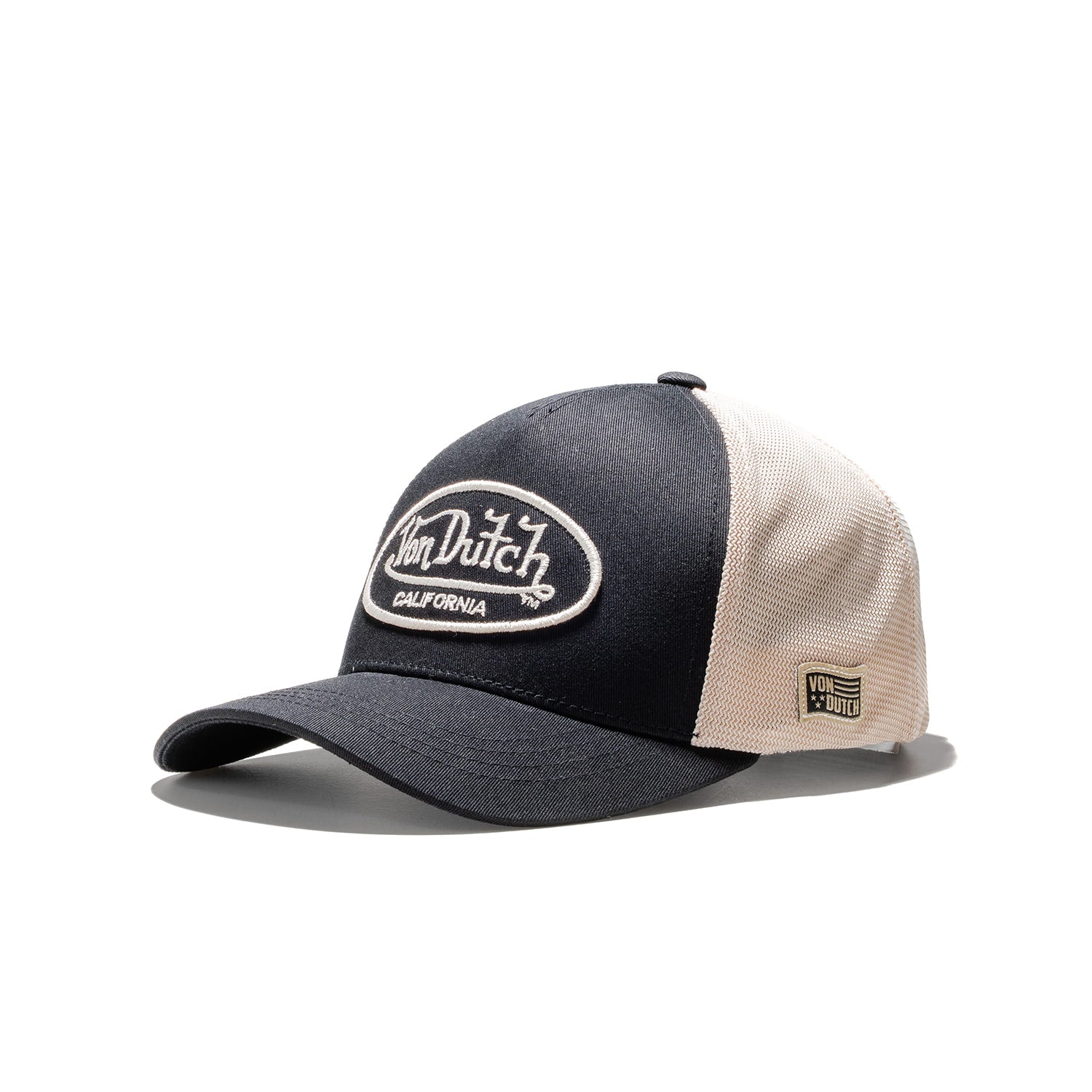 Von Dutch Trucker Cap Black/Off White  - LOF-B30