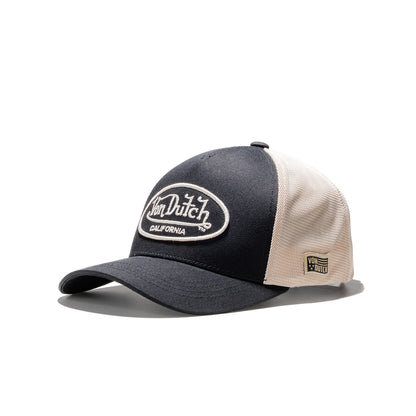 Von Dutch Trucker Cap Black/Off White  - LOF-B30