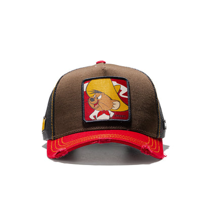 Capslab Looney Tunes Speedy Gonzalez Cap Green/Burgundy  - LOO10-CT-SPE