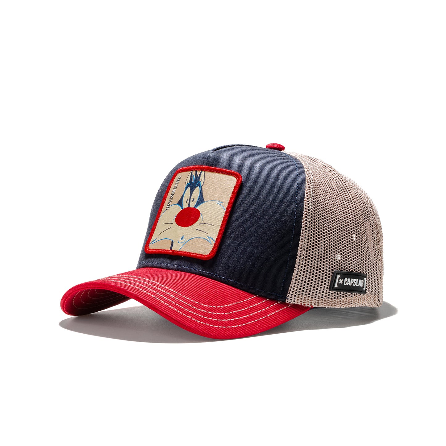 Capslab Looney Tunes Sylvester Cap Black/Red/Beige  - LOO12-CT-SYL