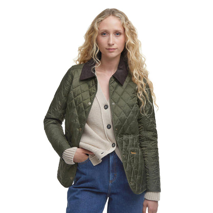 Barbour Annandale Quilted Jacket Olive  - LQU0475OL91