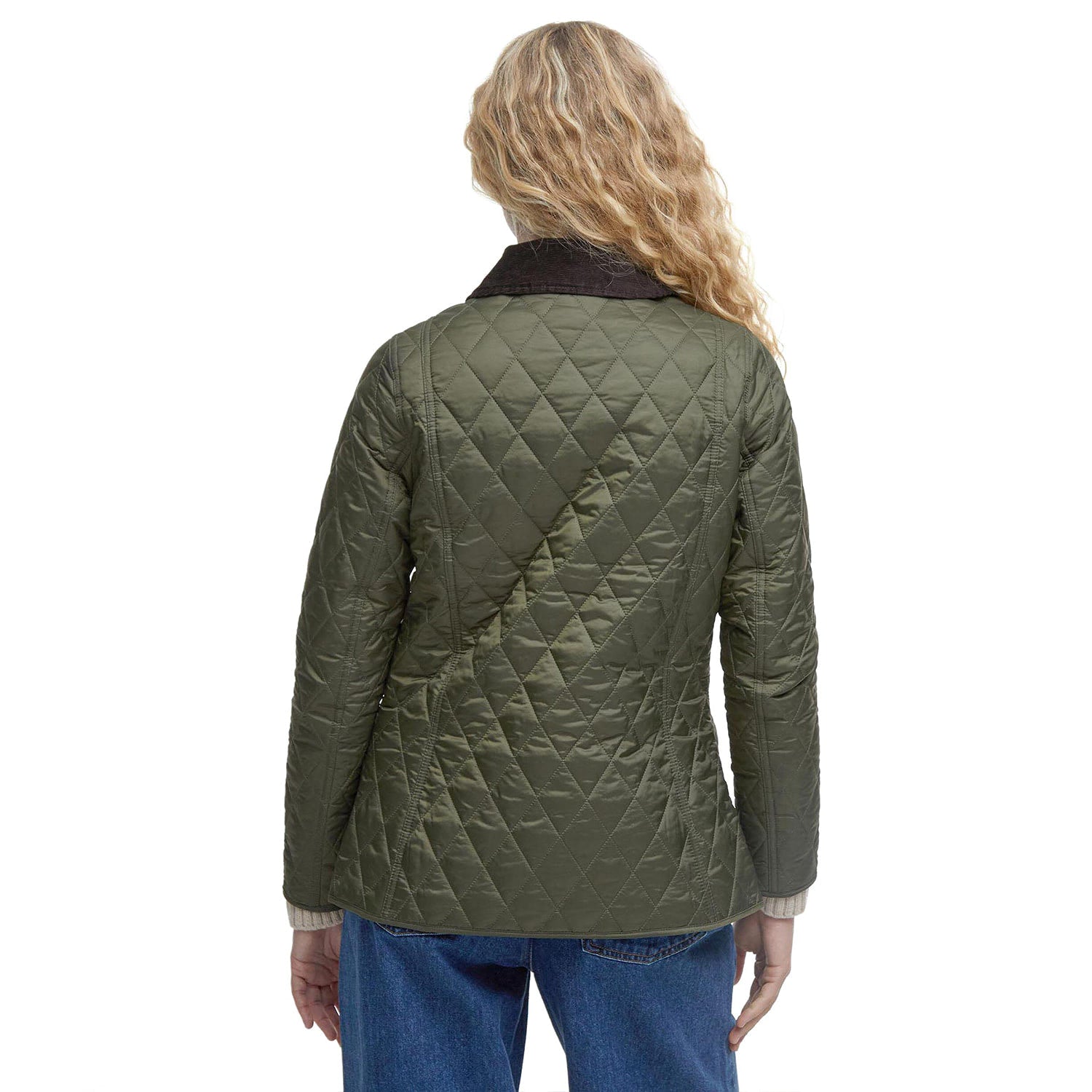 Barbour Annandale Quilted Jacket Olive  - LQU0475OL91