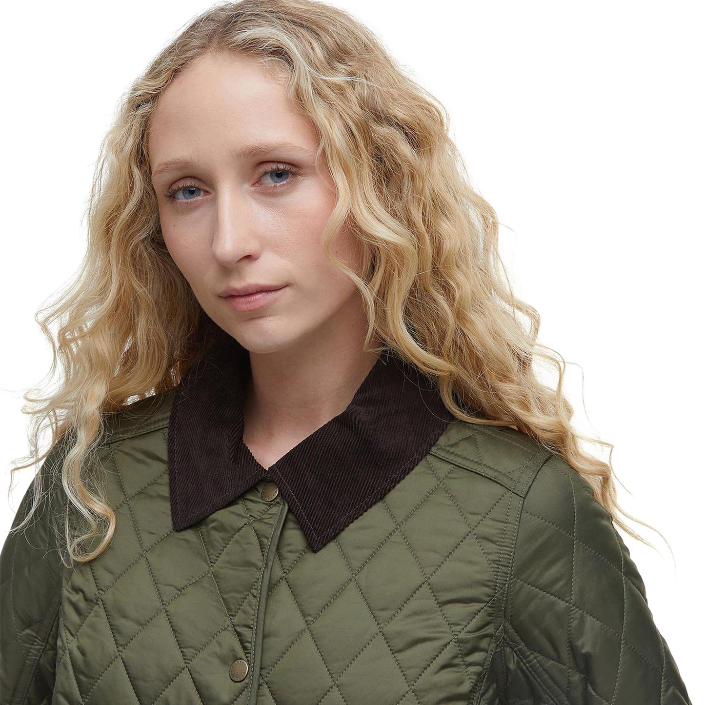 Barbour Annandale Quilted Jacket Olive  - LQU0475OL91