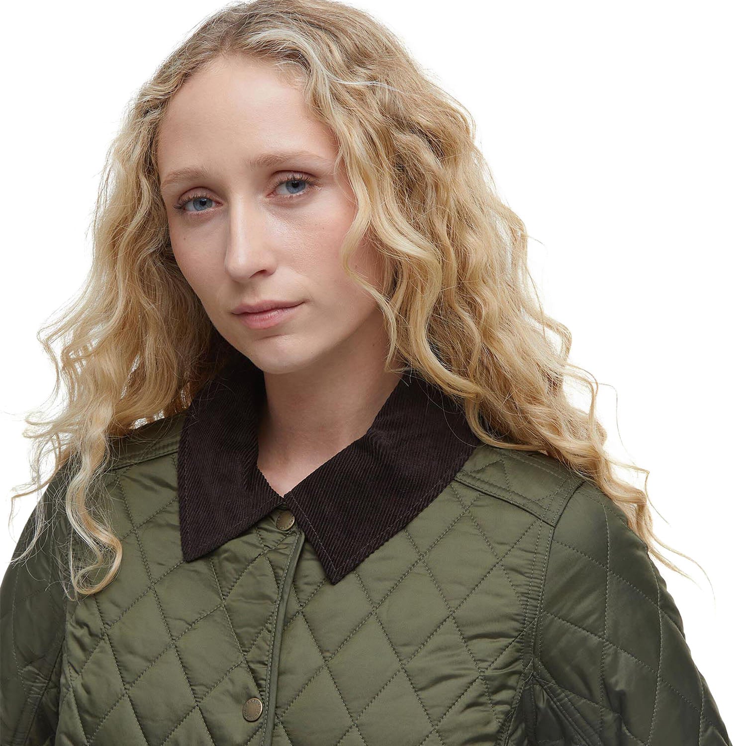 Barbour Annandale Quilted Jacket Olive  - LQU0475OL91