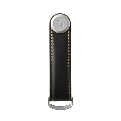 Orbitkey 2.0 Leather Black/Tan  - LTHO-2-BKTN