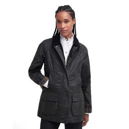 Barbour Classic Beadnell Wax Jacket Olive  - LWX0668OL71