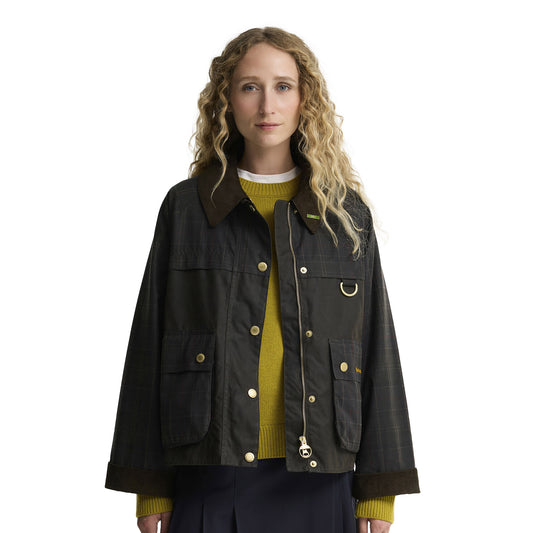 Barbour Tartan Reimagined Icons Tartan Spey Wax Jackt