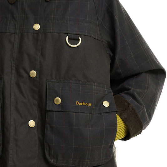 Barbour Tartan Reimagined Icons Tartan Spey Wax Jackt