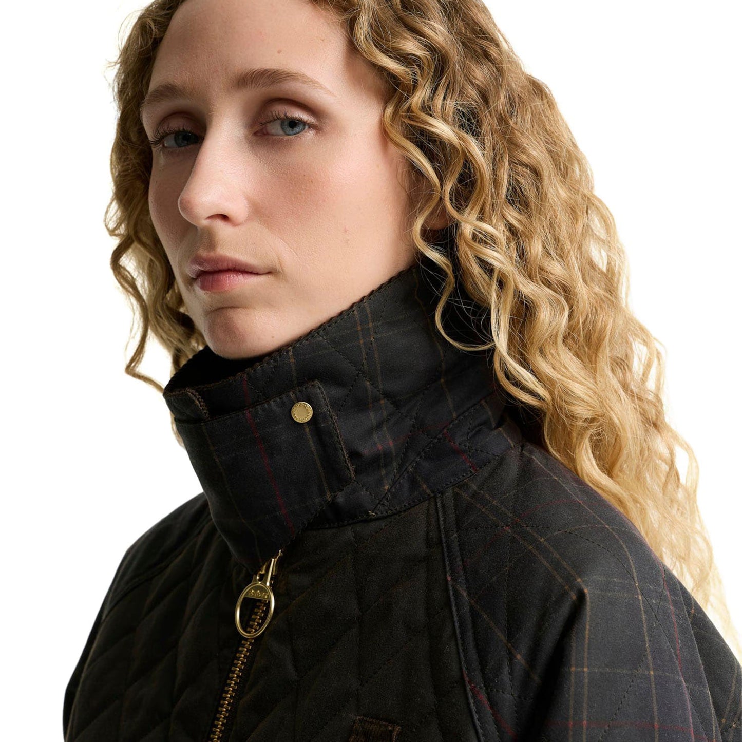 Barbour Tartan Reimagined Icons Tartan Quilted Spey Wax Jkt  - LWX1597OL71