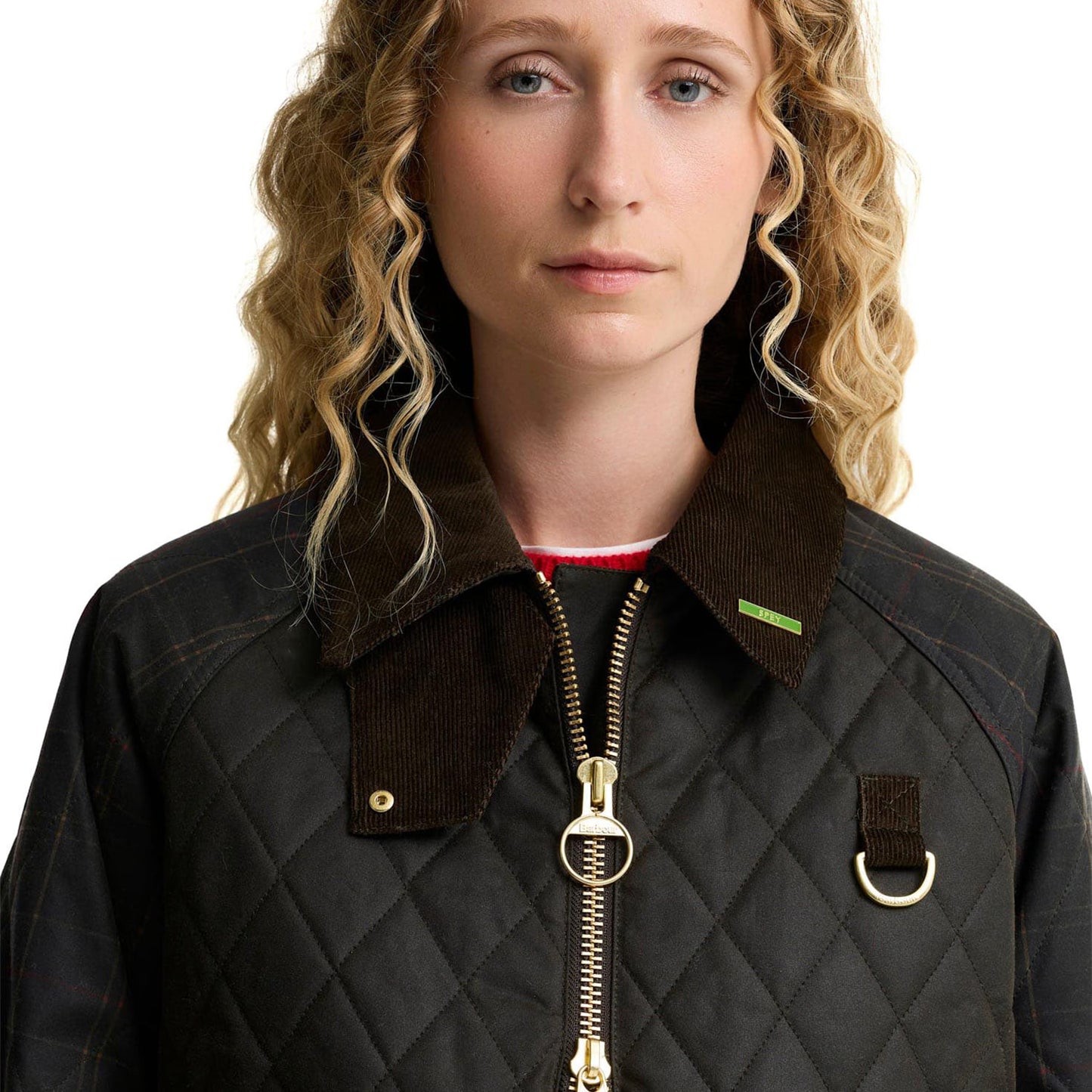 Barbour Tartan Reimagined Icons Tartan Quilted Spey Wax Jkt  - LWX1597OL71