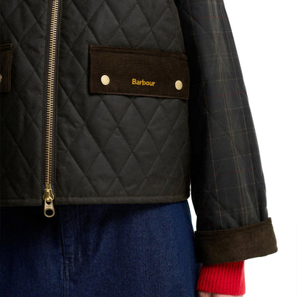 Barbour Tartan Reimagined Icons Tartan Quilted Spey Wax Jkt  - LWX1597OL71