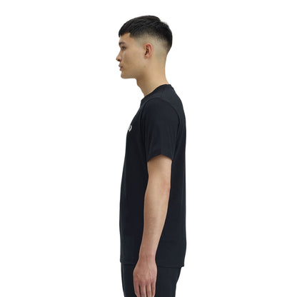 Fred Perry Crew T-Shirt Black