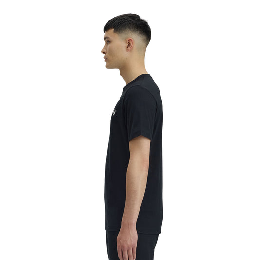 Fred Perry Crew T-Shirt Black