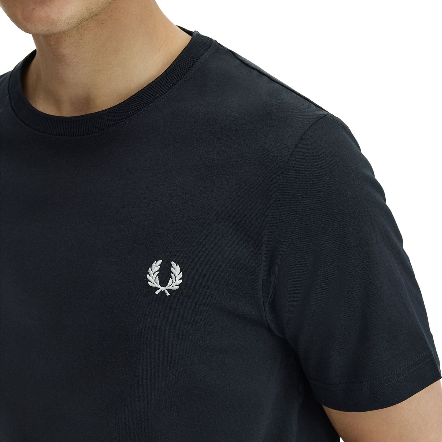 Fred Perry Crew T-Shirt Black