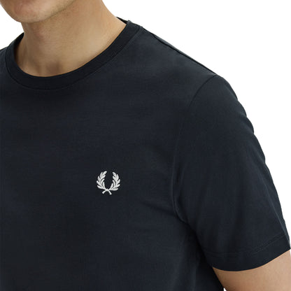 Fred Perry Crew T-Shirt Black