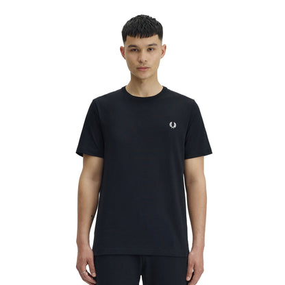 Fred Perry Crew T-Shirt Black