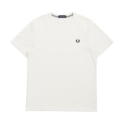 Fred Perry Crew T-Shirt Snow White  - M1600-129