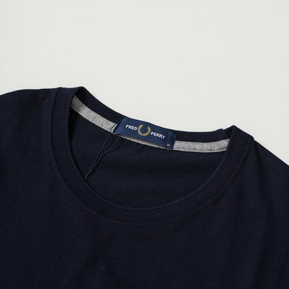 Fred Perry Crew T-Shirt Navy  - M1600-608