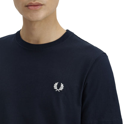 Fred Perry Crew T-Shirt Navy
