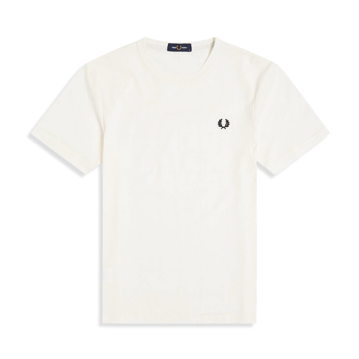 Fred Perry Crew Neck T-Shirt Snow White  - M1600V-129