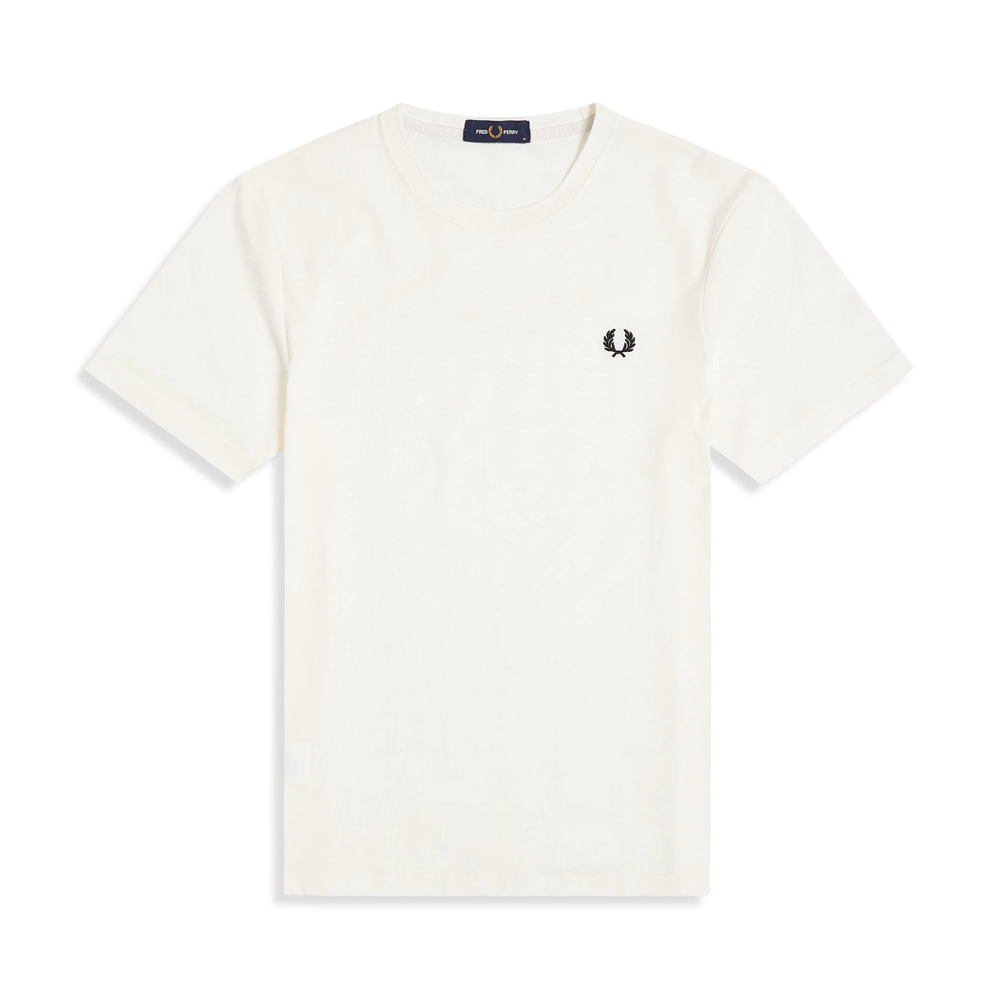 Fred Perry Crew Neck T-Shirt Snow White  - M1600V-129