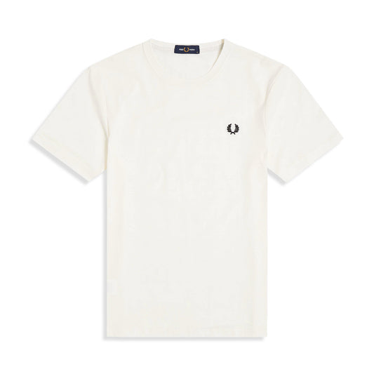Fred Perry Crew Neck T-Shirt Snow White  - M1600V-129