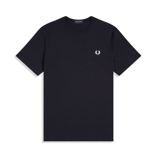 Fred Perry Crew Neck T-Shirt Navy  - M1600V-608