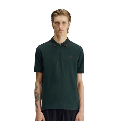 Fred Perry Crepe Piqué Polo Shirt Grassroots  - M2383-30A