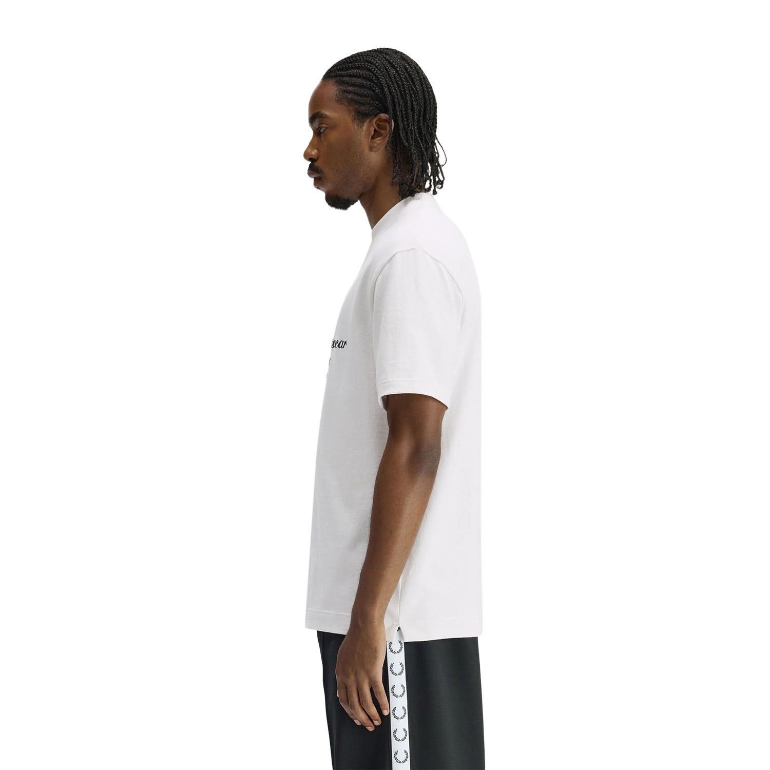 Fred Perry Original Graphic T-Shirt Snow White  - M2406-129