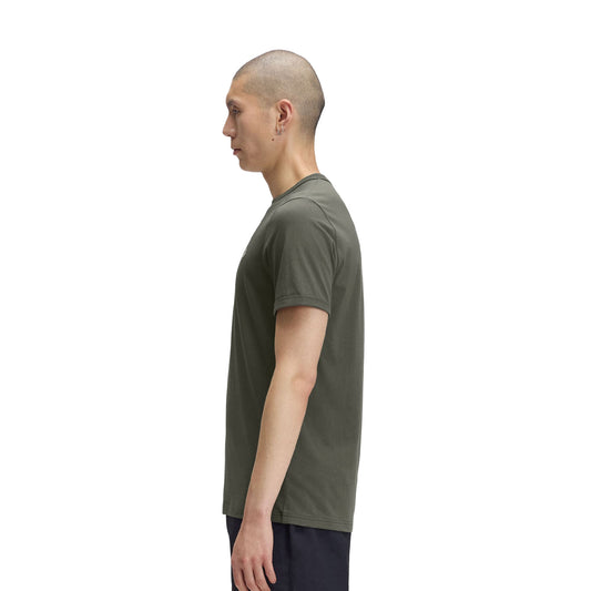 Fred Perry Ringer T-Shirt Field Green
