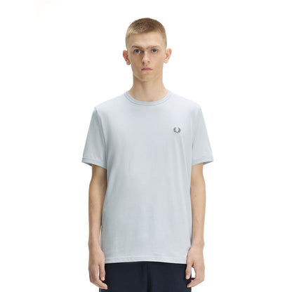Fred Perry Ringer T-Shirt Dusky Blue  - M3519-28A