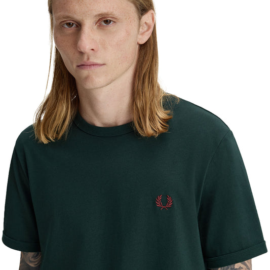 Fred Perry Ringer T-Shirt Grassroots  - M3519-30A