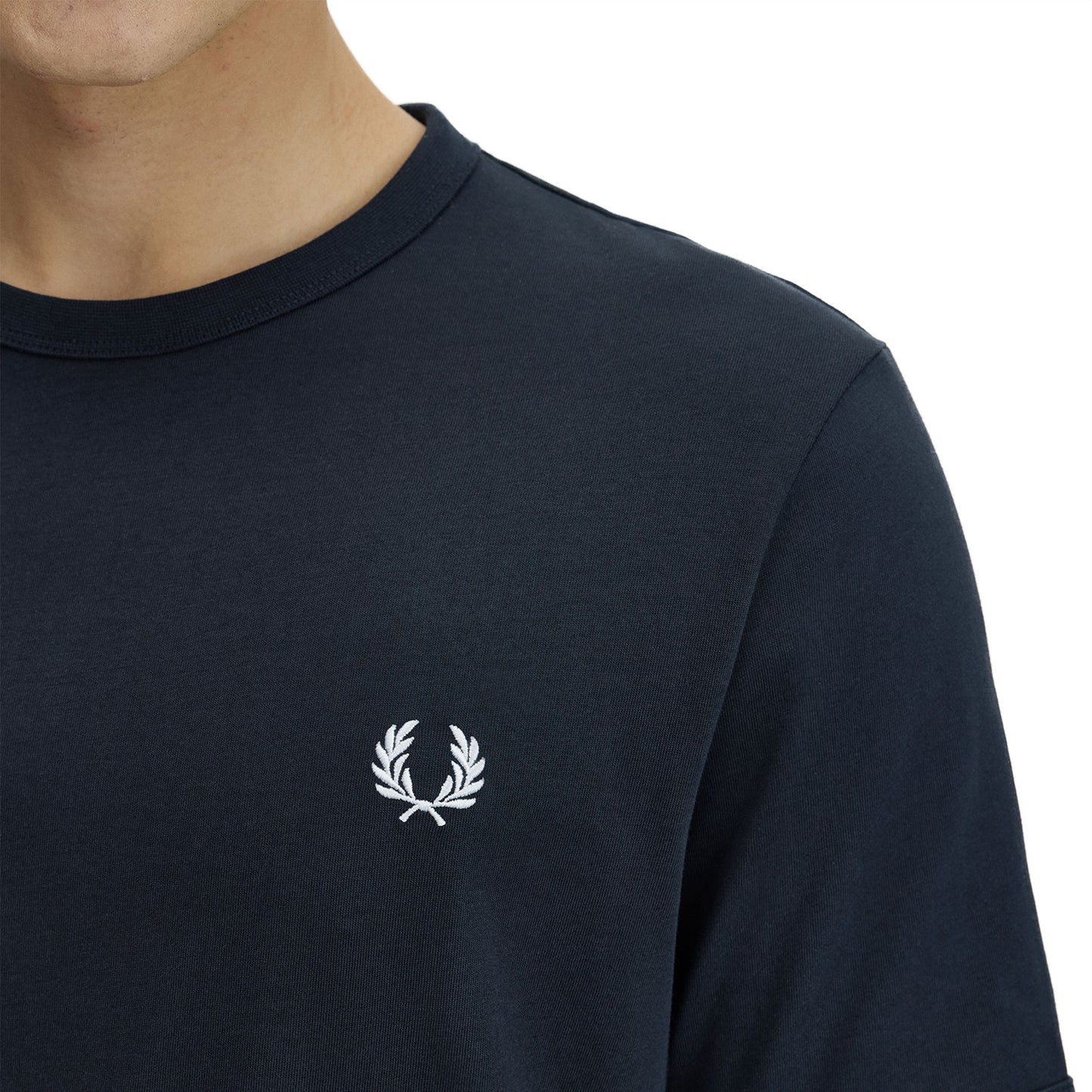 Fred Perry Ringer T-Shirt Navy