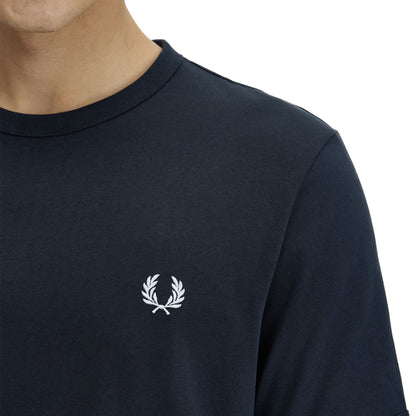 Fred Perry Ringer T-Shirt Navy
