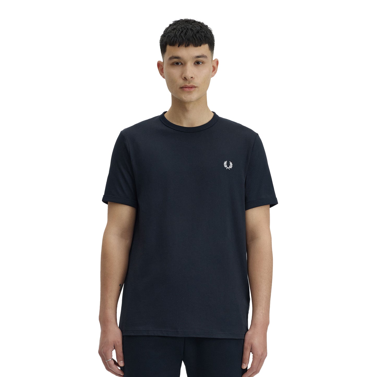 Fred Perry Ringer T-Shirt Navy