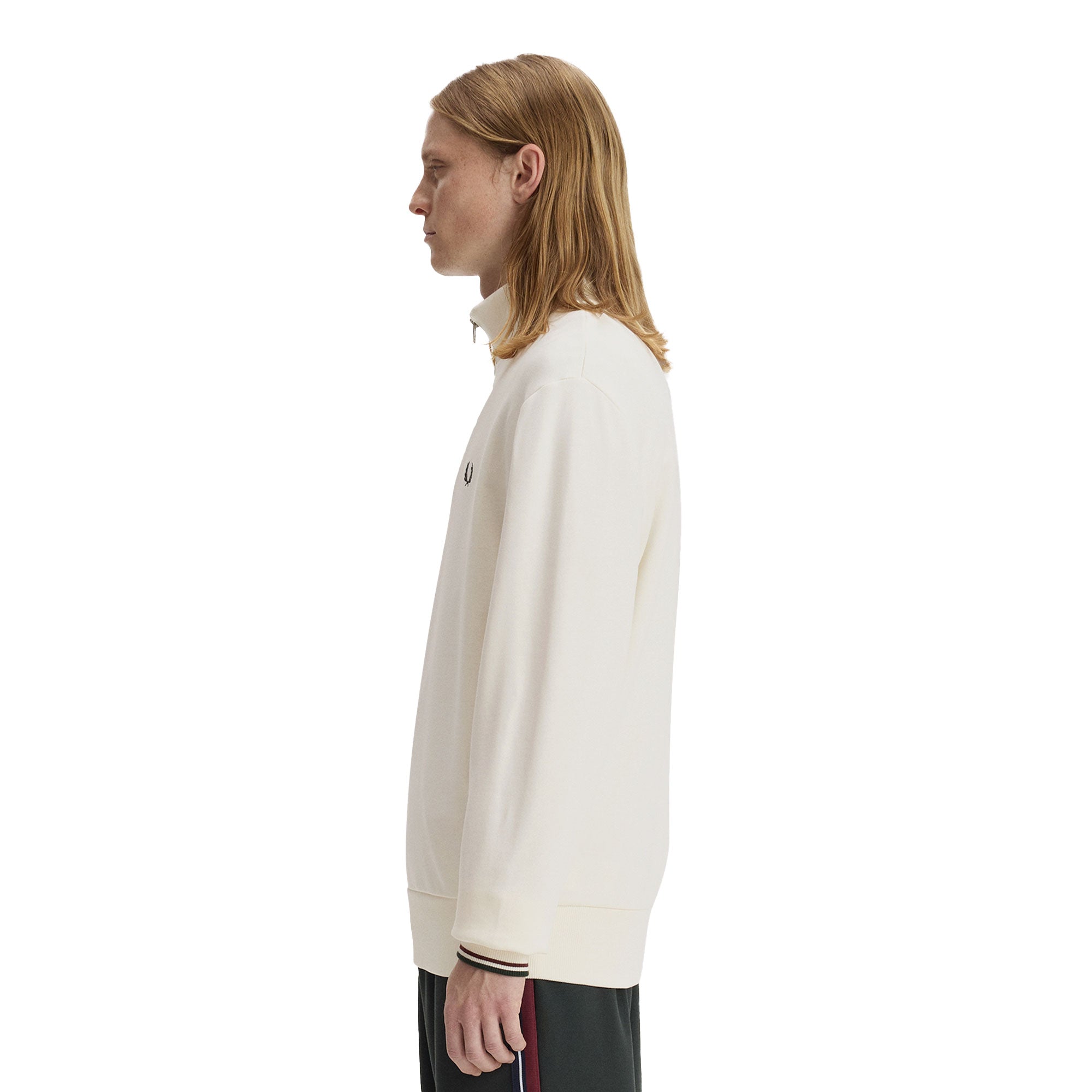 トップス fred perry Fred Perry - Half Zip Sweatshirt M3574 ace blue/snow white/tennis