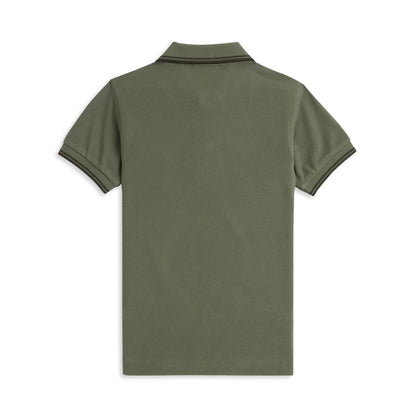 Fred Perry Twin Tipped Polo Shirt Laurel Wreath Green  - M3600-W49
