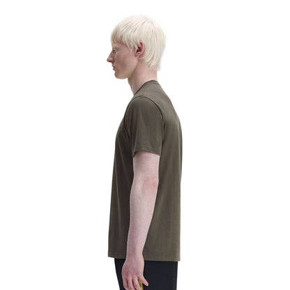 Fred Perry Embroidered T-Shirt Field Green  - M4580-148