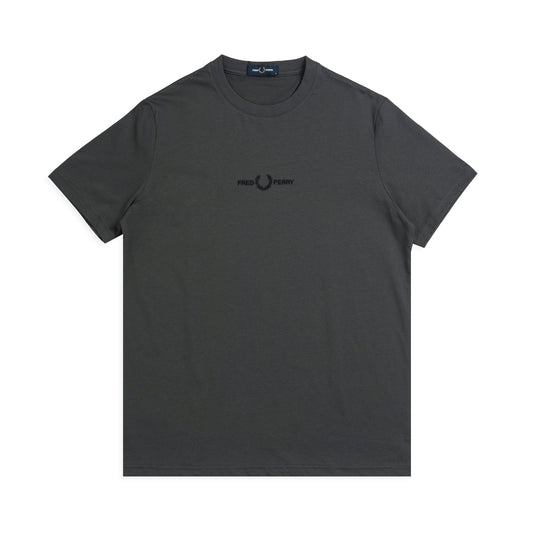 Fred Perry Embroidered T-Shirt Field Green