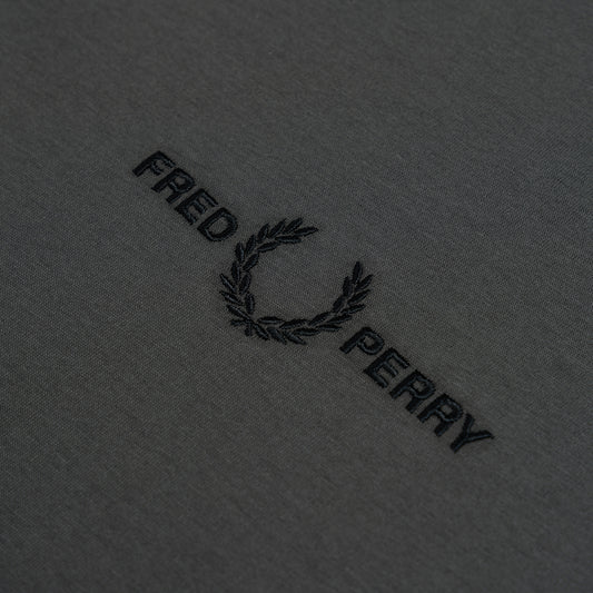 Fred Perry Embroidered T-Shirt Field Green