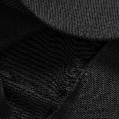 Fred Perry Tipped Sleeve Half Zip Sweatshirt Black  - M5545-102
