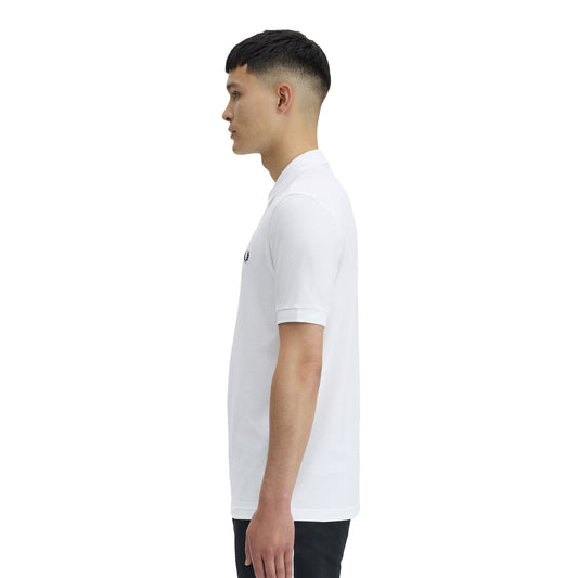 Fred Perry M6000 Polo Shirt White/Navy