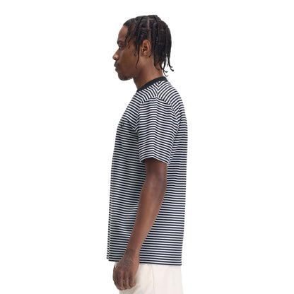Fred Perry Fine Stripe T-Shirt Navy  - M6581-608