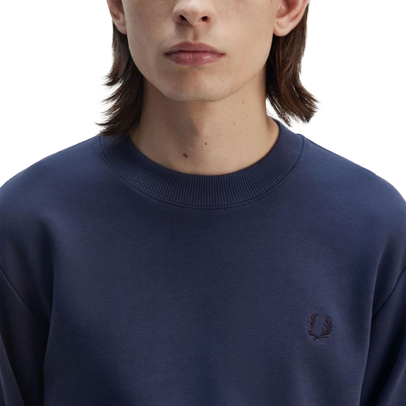 Fred Perry Crewneck Sweatshirt Tennis Blue  - M7535-X86