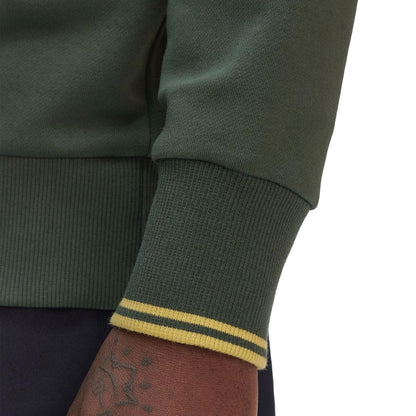 Fred Perry Crewneck Sweatshirt Court Green  - M7535-X89