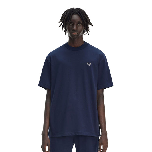 Fred Perry Embroidered T-Shirt Tennis Blue  - M9826-X86